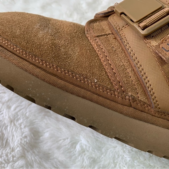 UGG 1118570 Men\'s Chestnut Brown Neumel SnapBack Tan Suede Boots Size 10 main image 15